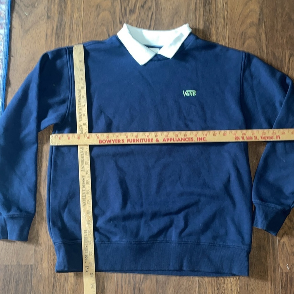 VANS WOMANS BRIGHTON POLO CREW LS MEDIUM - Picture 4 of 7
